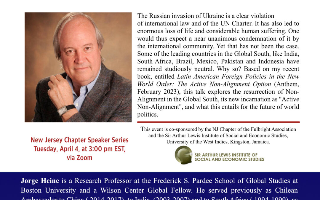 Ukraine, China and the Second Cold War: Active Non-Alignment in Our Time