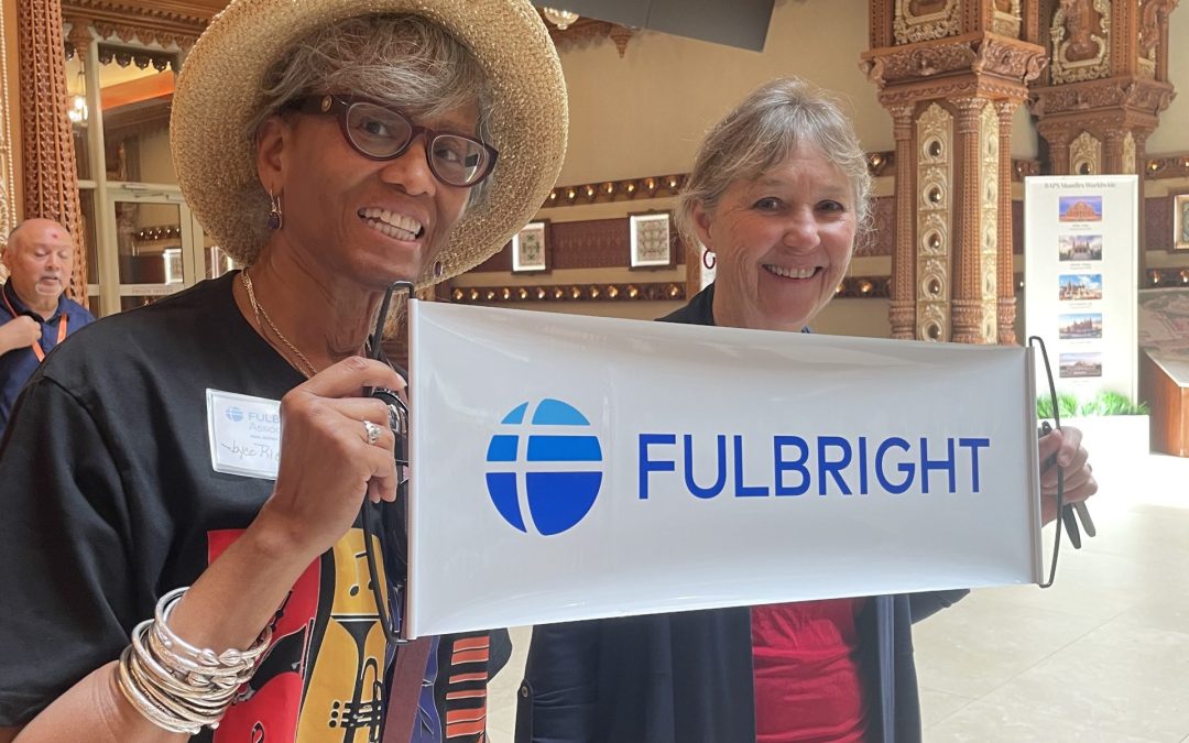 Fulbright NJ Chapter Tour of BAPS Swaminarayan Akshardham in Robbinsville