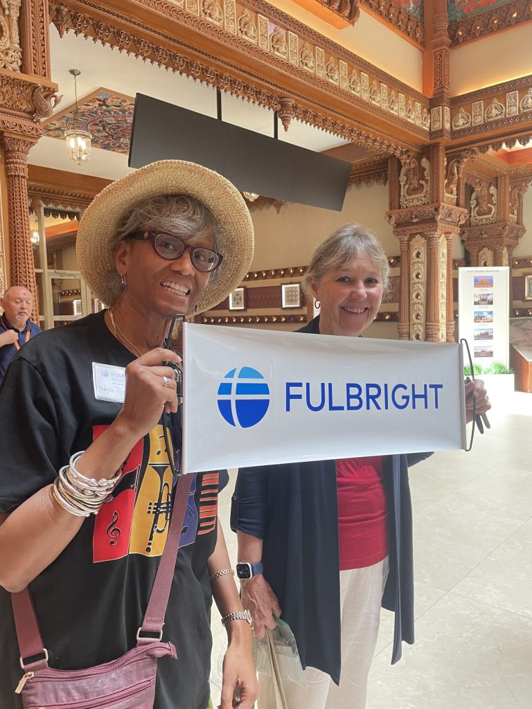 Fulbright NJ Chapter Tour of BAPS Swaminarayan Akshardham in Robbinsville